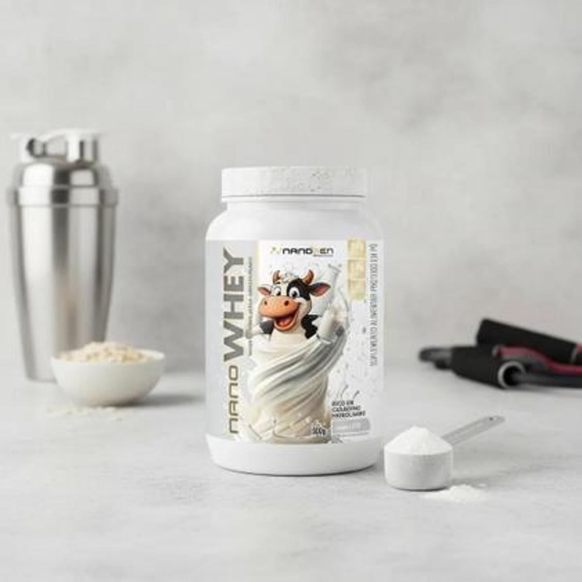Kit Hipertrofia Nanogen Whey Protein + Creatina 300g + Complex 60 Cápsulas