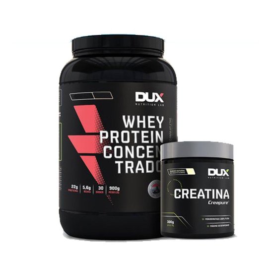 Kit Hipertrofia Whey Protein Concentrado Dux Menor preço em Kit Hipertrofia Whey Protein Concentrado Dux