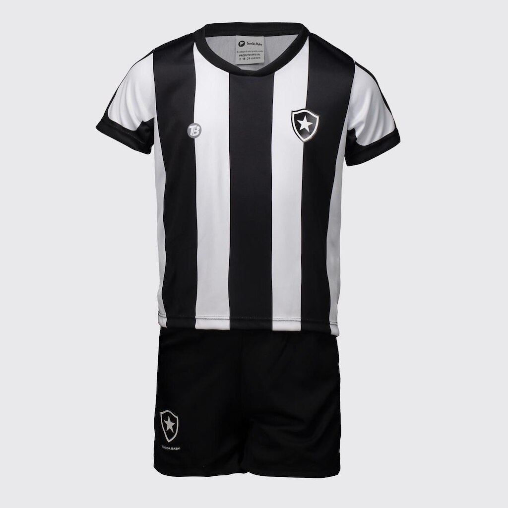 Kit Infantil Botafogo FR Baby com Bordado