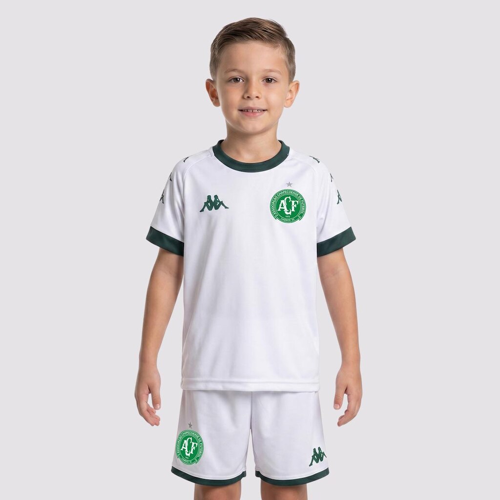 Kit Infantil Kappa Chapecoense Supporter Echo