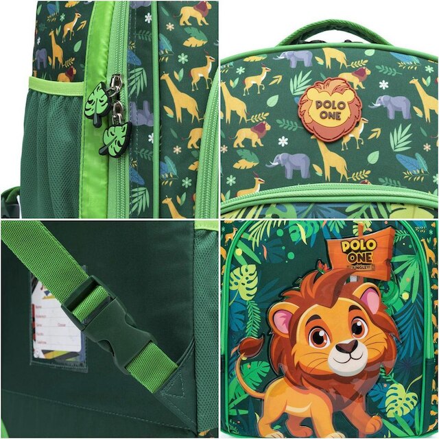 Kit Infantil Mochila Estojo Lancheira Grande Reforçado