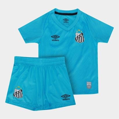 Kit infantil Santos 25/26 s/n Edição Especial Umbro - Unissex