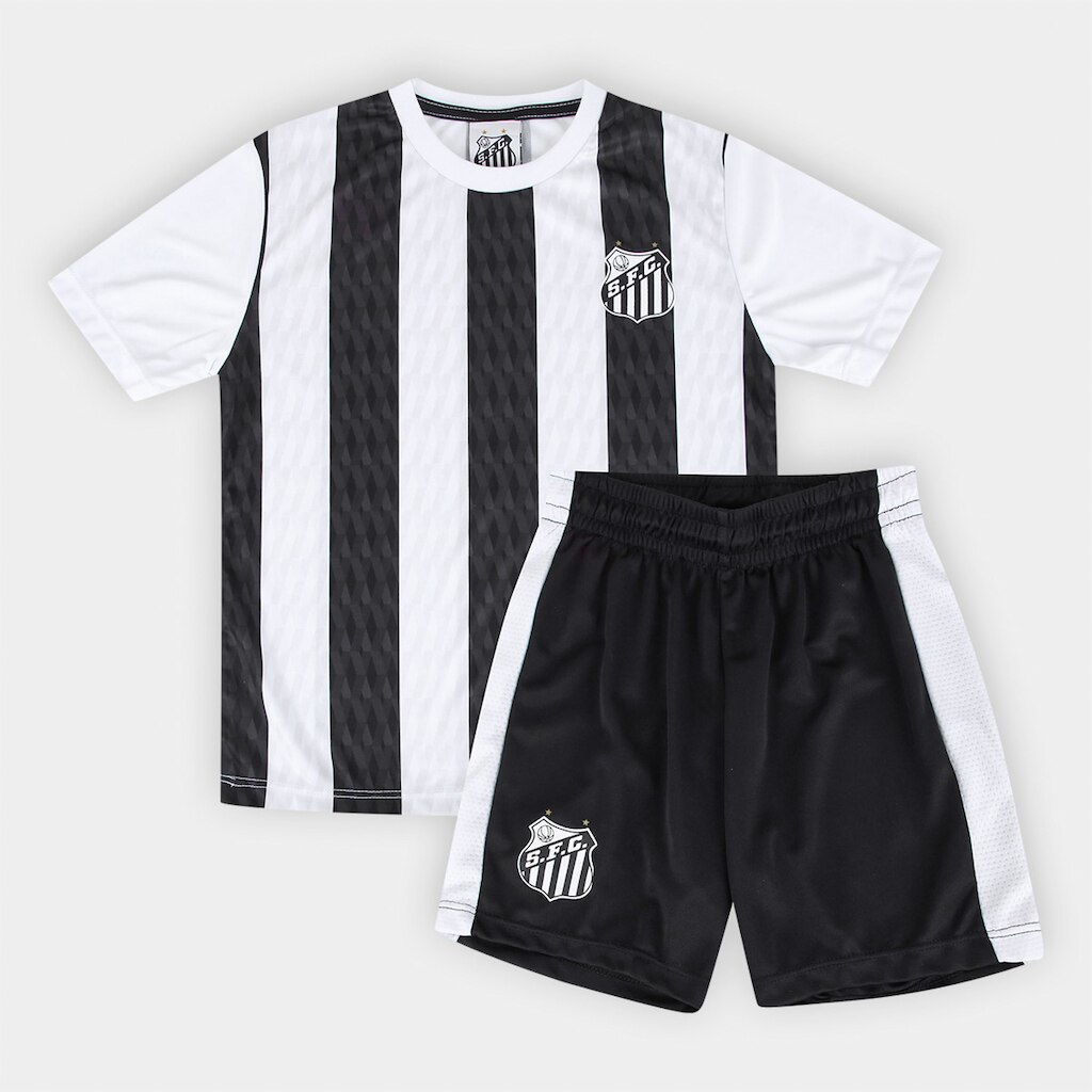 Kit Infantil Santos Mini Craque Unissex