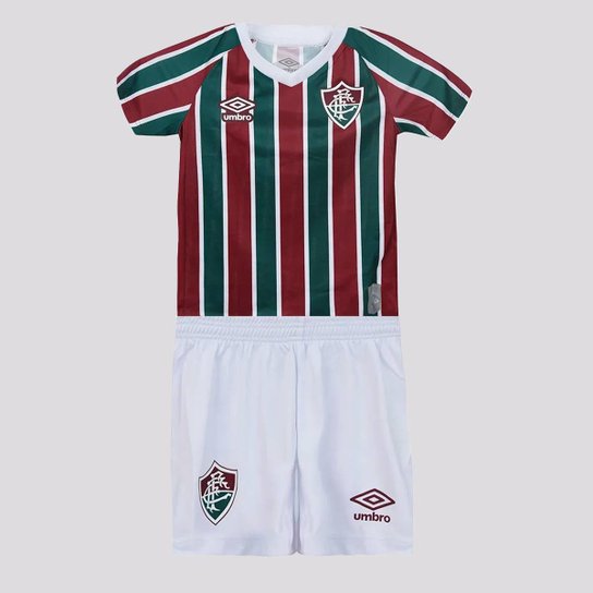 Kit Infantil Umbro Fluminense I 2025