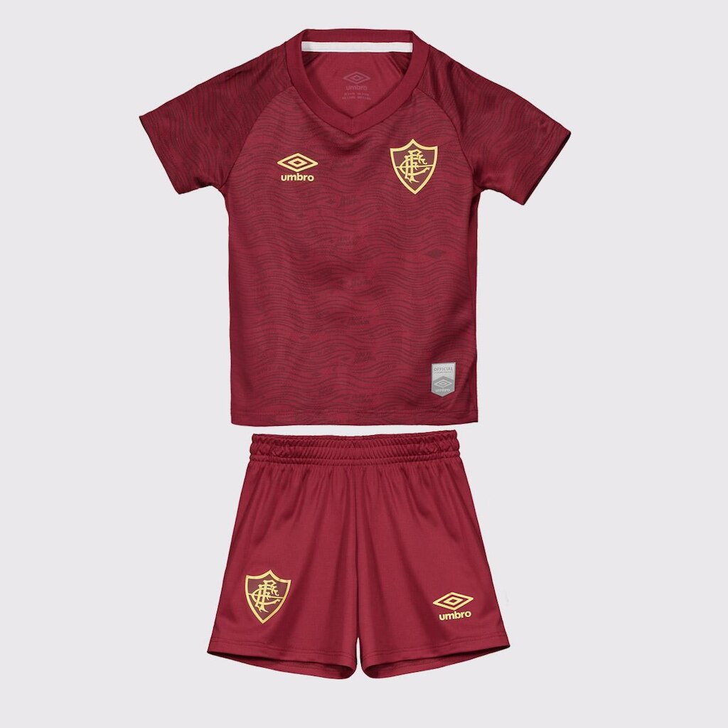 Kit Infantil Umbro Fluminense III 2025 Masculino