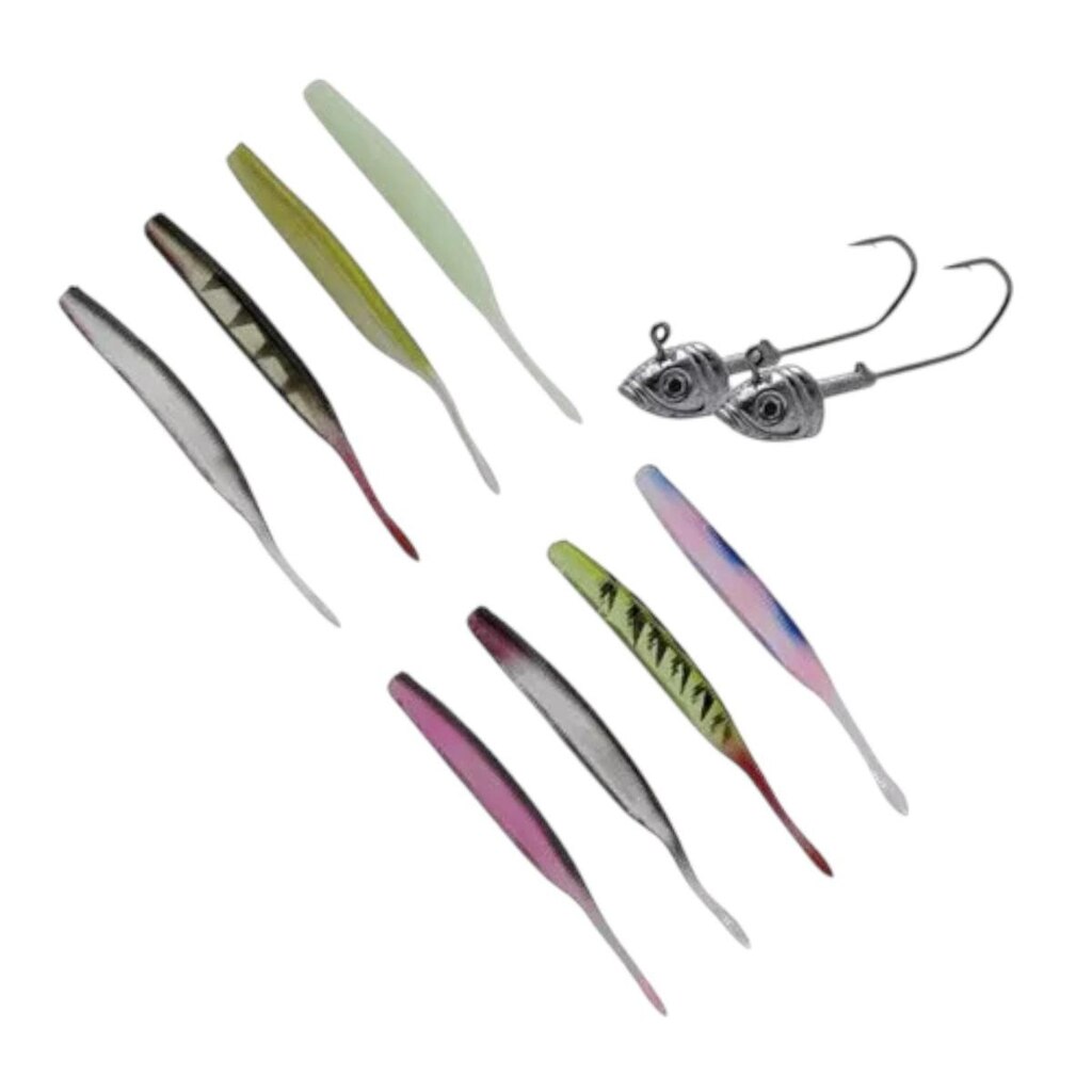 Kit Isca Soft Bait W182 10cm Maruri 5 Embalagens Variadas