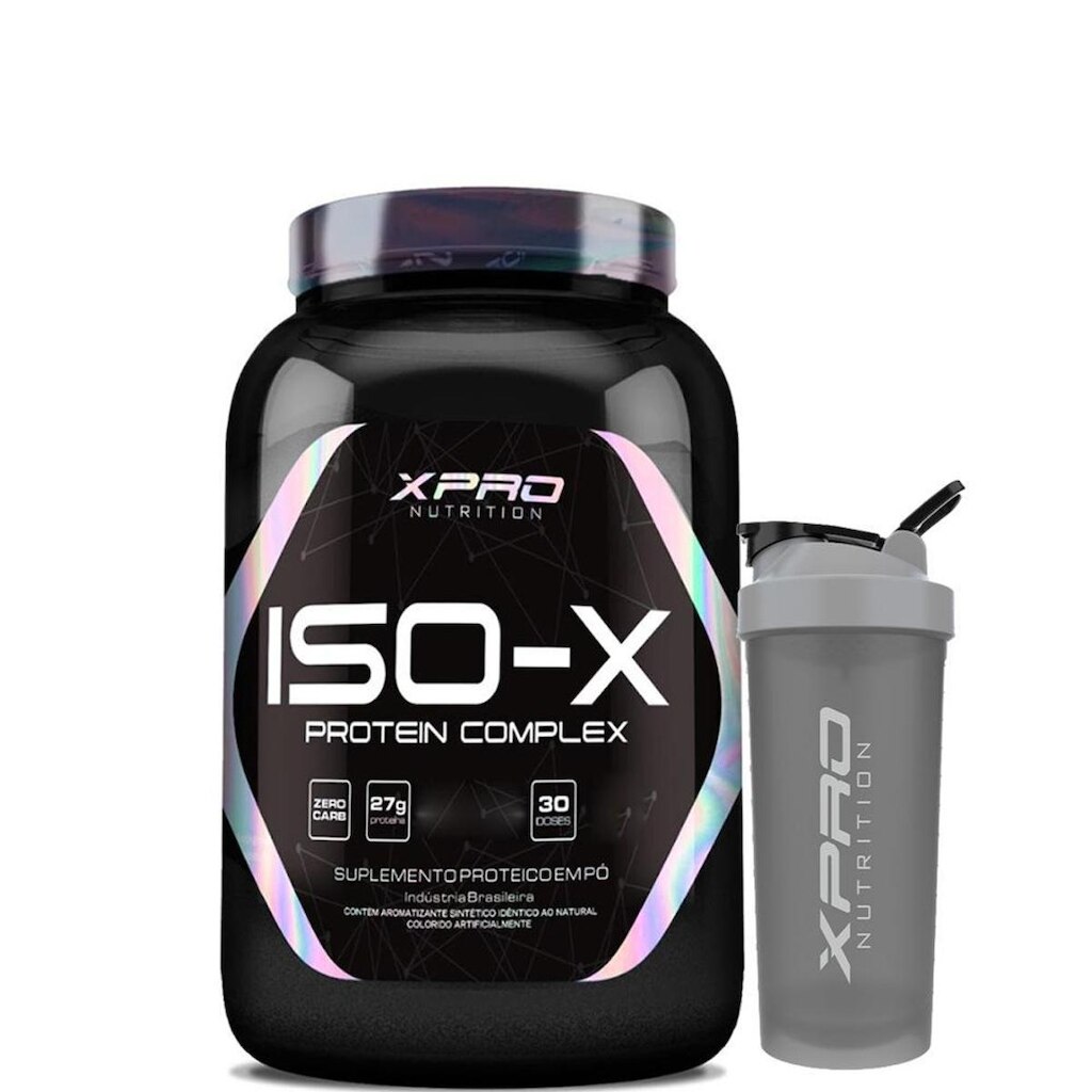 Kit Iso-x 900gr + Coqueteleira XPRO Nutrition