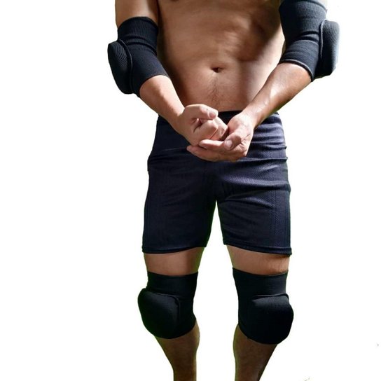 Kit Joelheira + Cotoveleira Triatleta acolchoada unissex - Preto é ruim? Kit Joelheira + Cotoveleira Triatleta acolchoada unissex - Preto é boa?