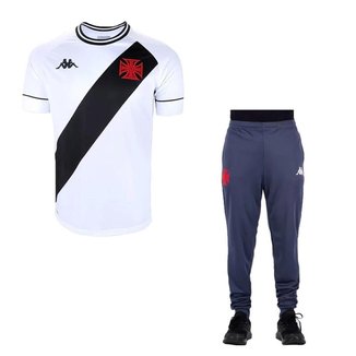 Kit Kappa Vasco 2020 Camisa II + Calça Treino C.T