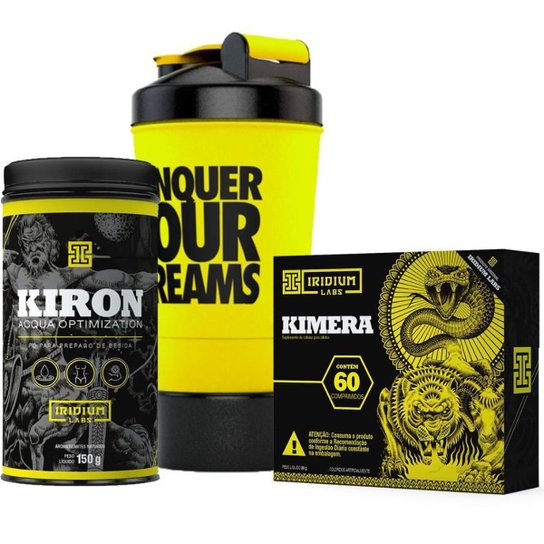 Kit Kimera + Kiron Diurético + Coqueteleira -