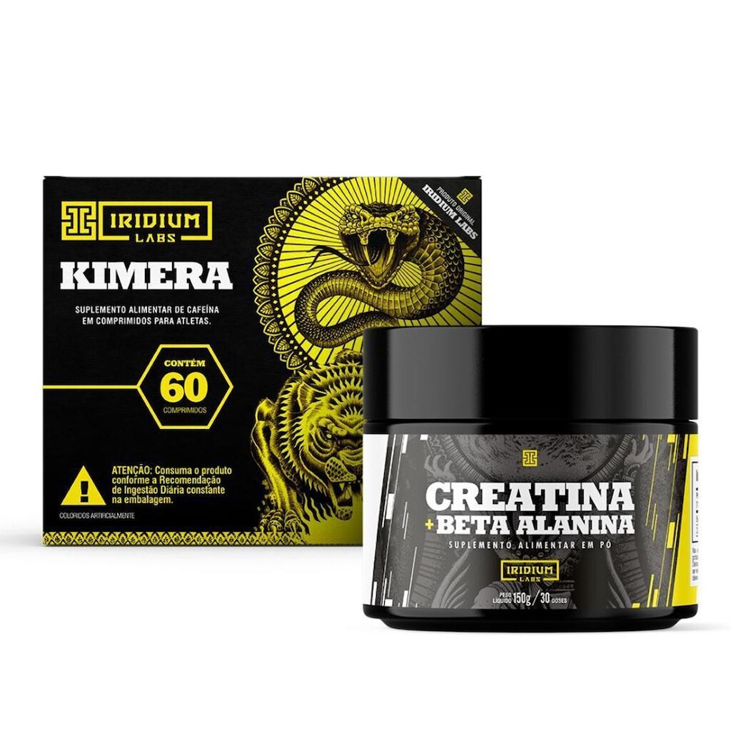 Kit Kimera Thermo + Creatina com Beta Alanina - Iridium Labs
