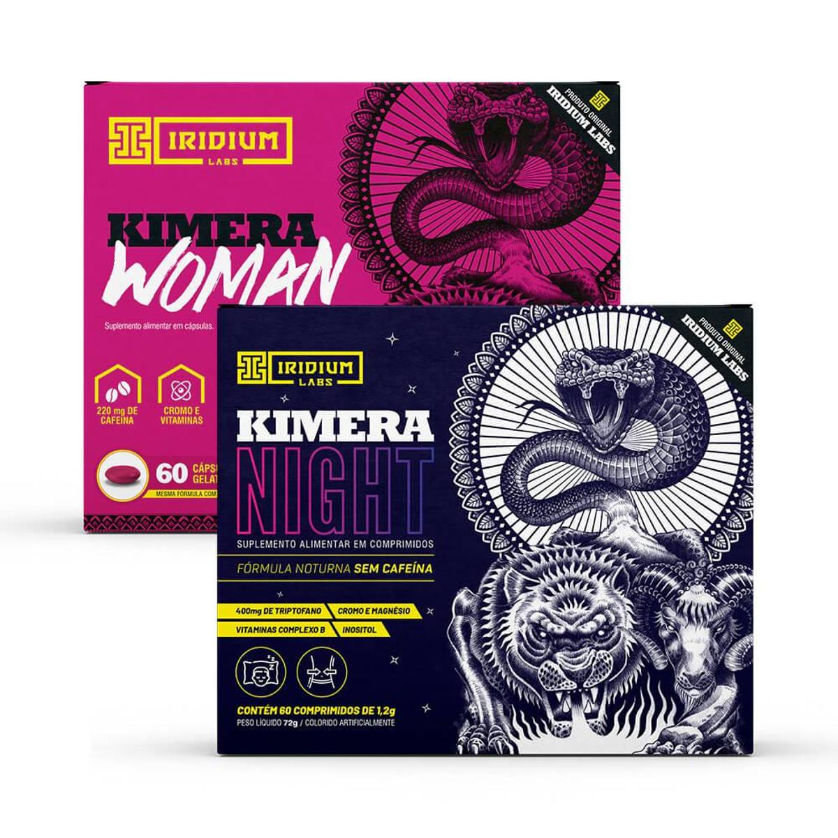Kit Kimera Woman + Kimera Night - Emagrecimento Dia e Noite Menor preço em Kit Kimera Woman + Kimera Night - Emagrecimento Dia e Noite