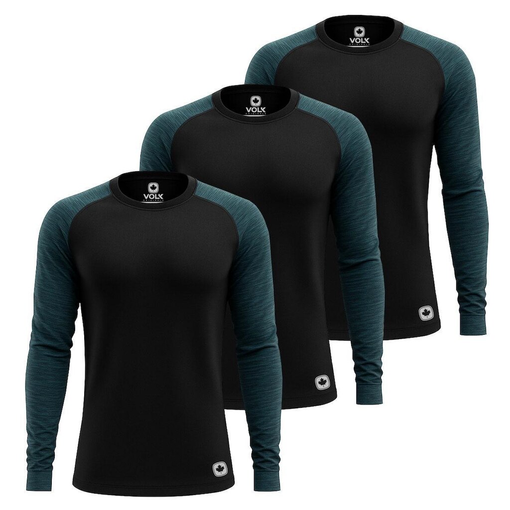 Kit KT-2021 Camisetas Térmicas Masculina Segunda Pele