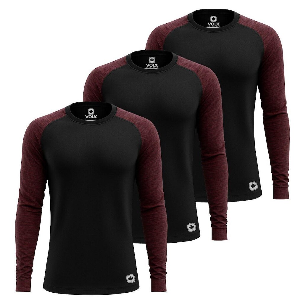 Kit KT-2021 Camisetas Térmicas Masculina Segunda Pele