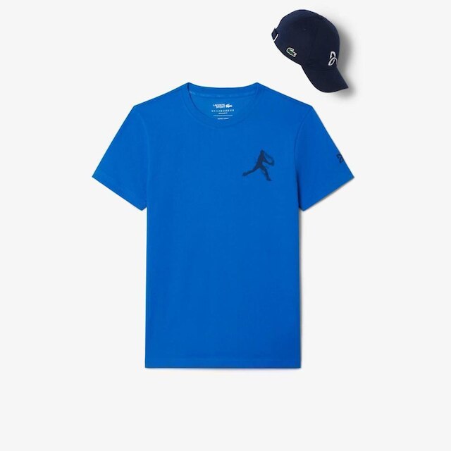 Kit Lacoste Camiseta Novak Djokovic + Boné Masculino