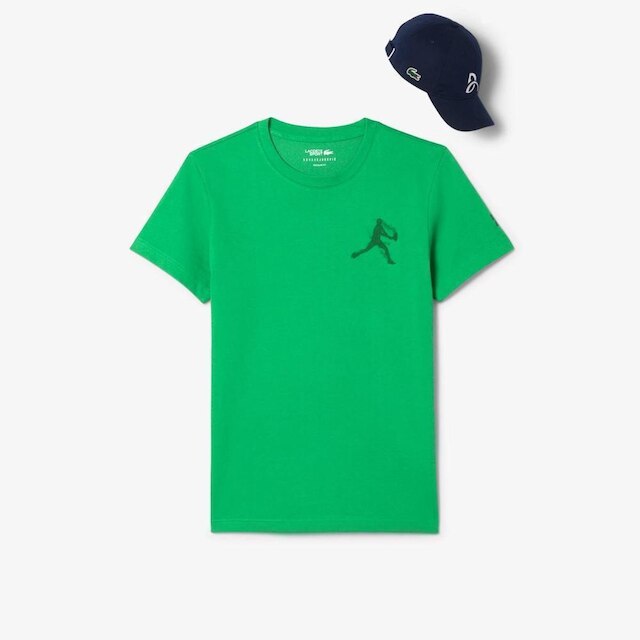 Kit Lacoste Camiseta Novak Djokovic + Boné Masculino