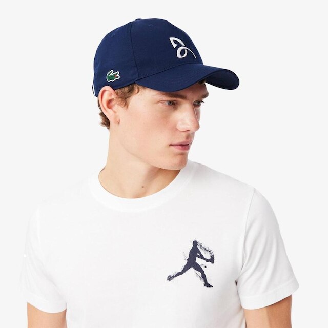 Kit Lacoste Camiseta Novak Djokovic + Boné Masculino