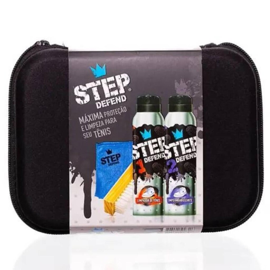 Kit Luxo Limpeza E Impermeabilização De Tênis Step Defend - UNICA