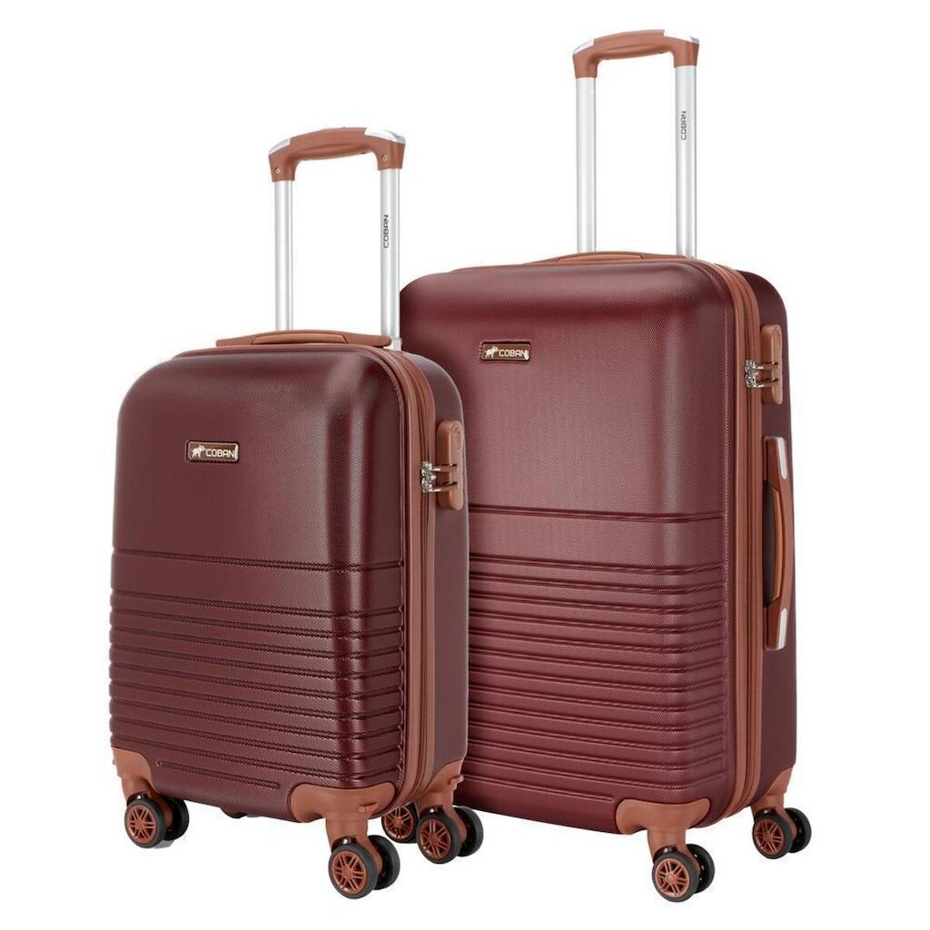 Kit Mala de Viagem 2 Moderna Reforçada Espaçosa Coban 50L
