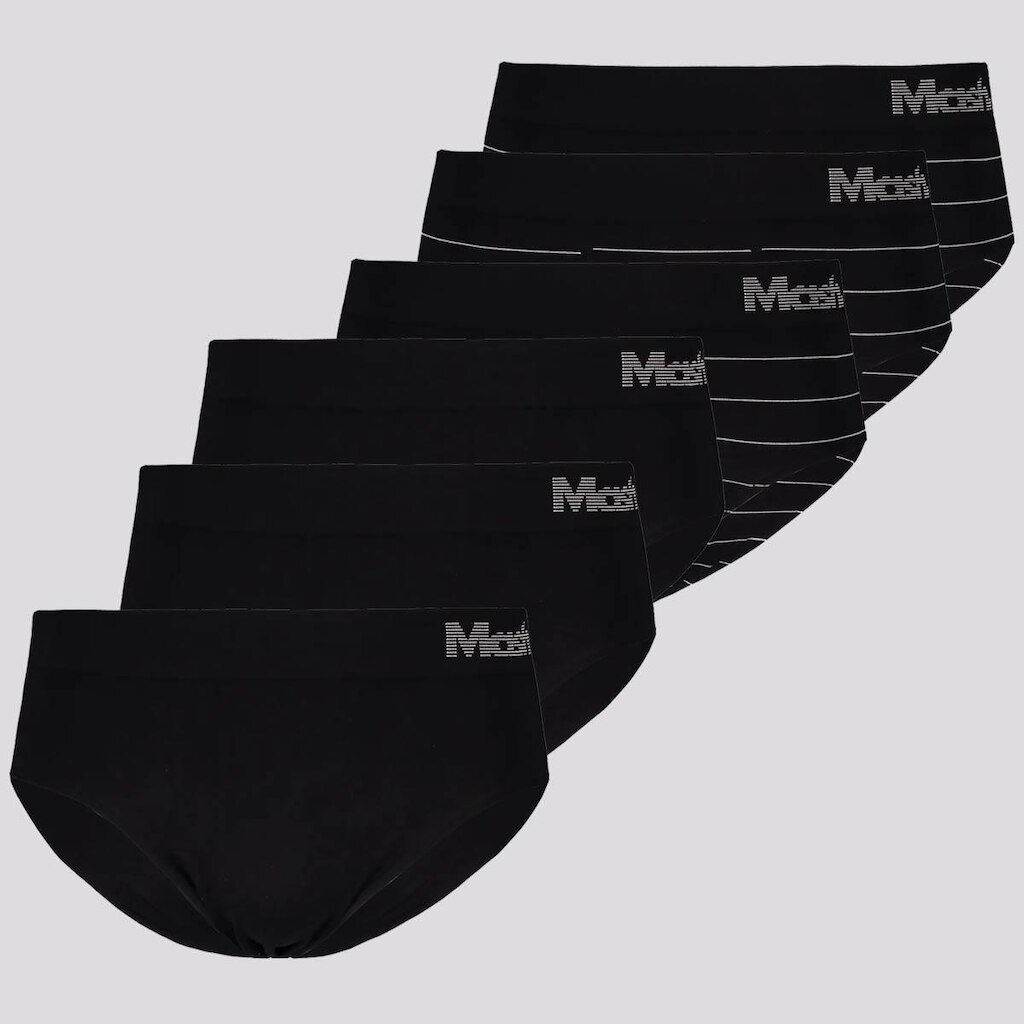 Kit Mash de 6 Cuecas Slip Masculino