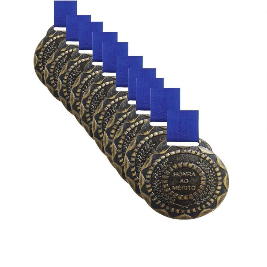 Kit Medalha Agel Média 40mm 10 Unidades
