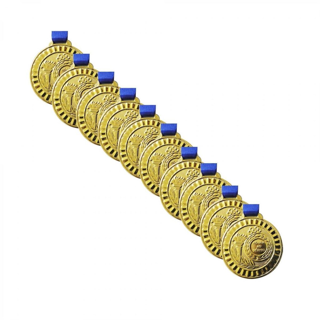 Kit Medalhas Gedeval Mini 29mm 30 Unidades