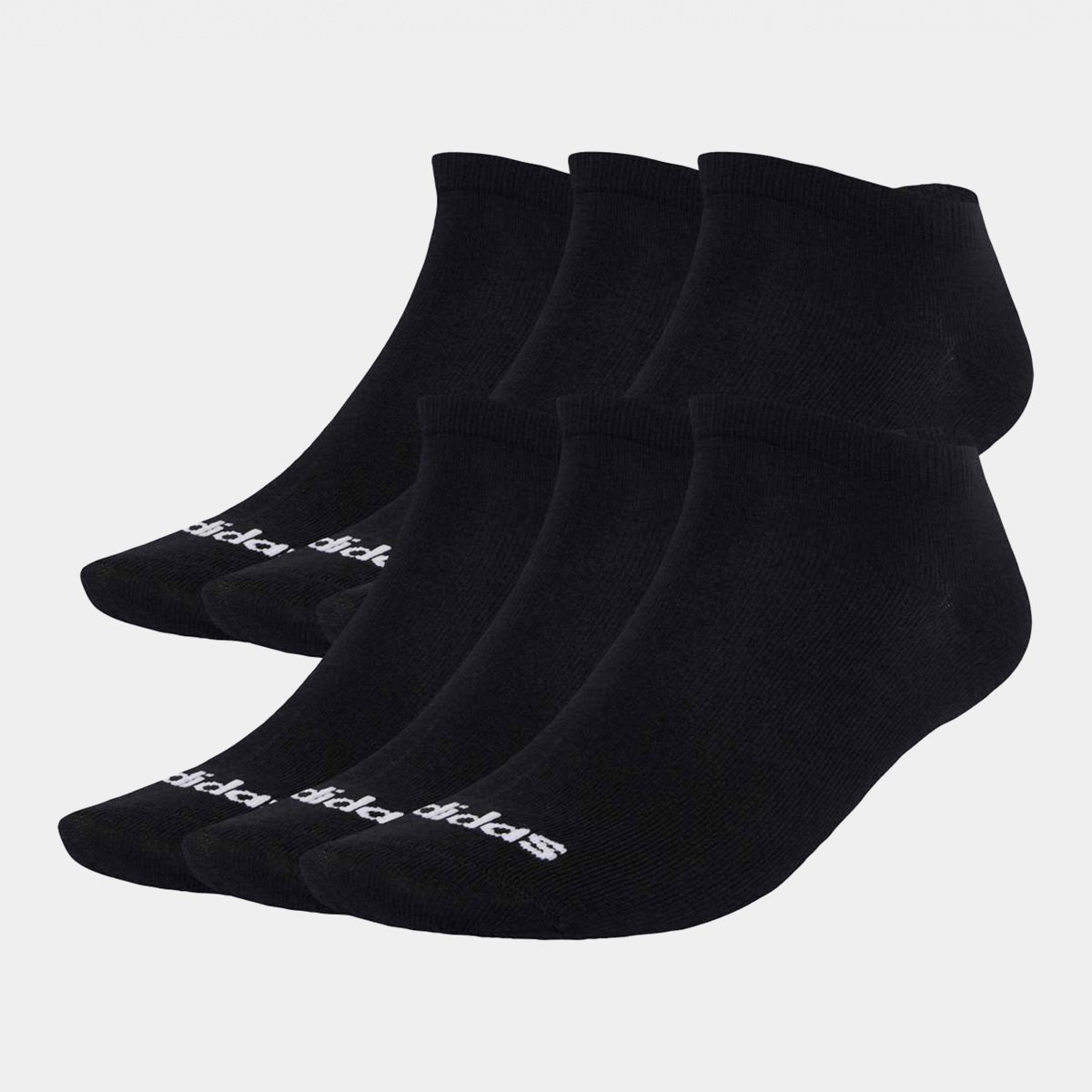 Kit Meia Adidas Cano Baixo 6 Pares - 1
