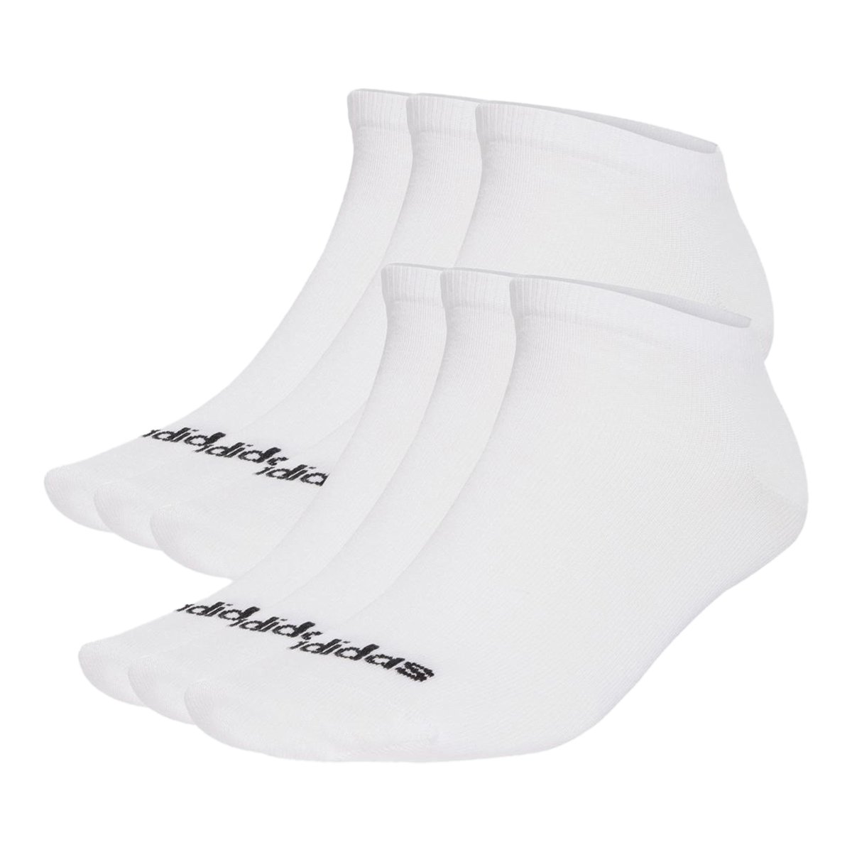 Kit Meia Adidas Cano Baixo 6 Pares - 1