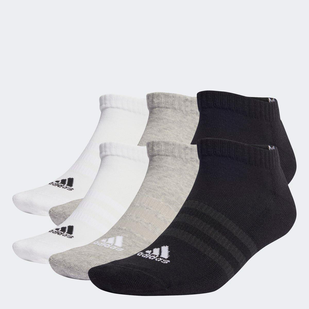 Kit Meia Adidas Cano Baixo c/ 6 Pares Menor preço em Kit Meia Adidas Cano Baixo c/ 6 Pares