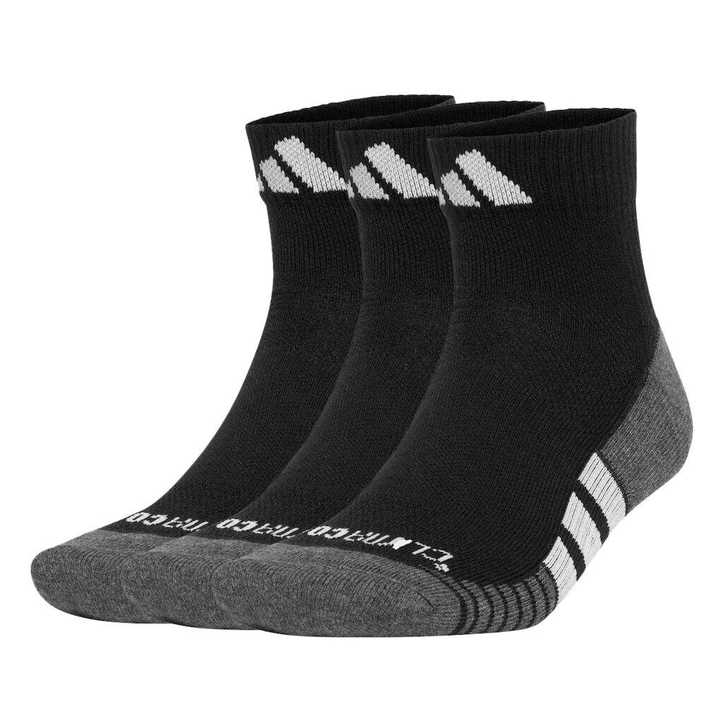 Kit Meia Adidas Cano Médio - 3 Pares