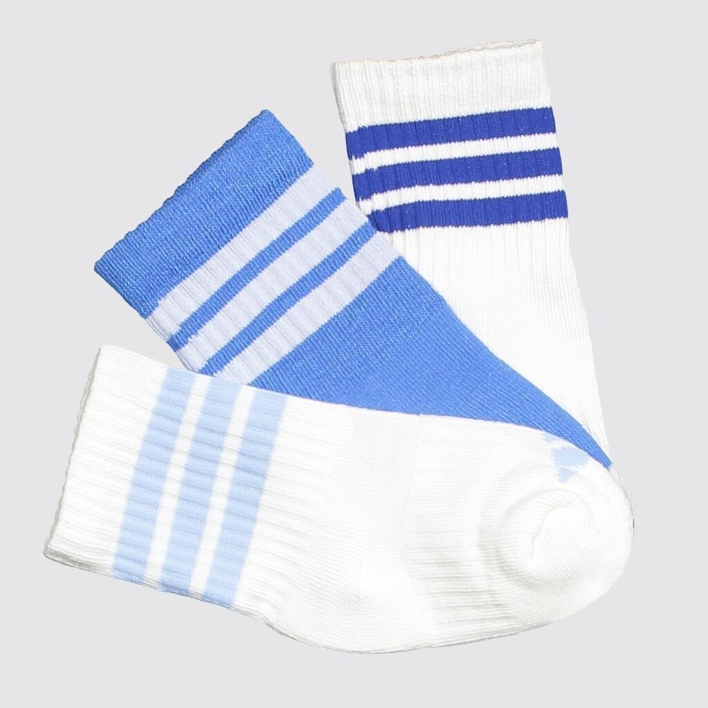 Kit Meia Adidas Crew 3 Pares Infantil