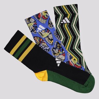 Kit Meia Adidas Farm 3 Pares
