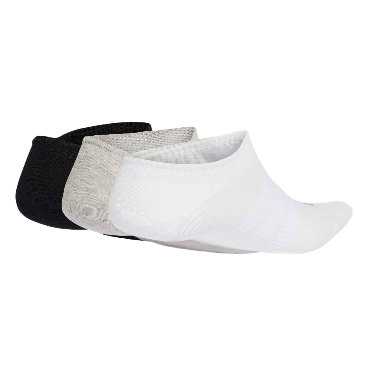Kit Meia Adidas Invisível - 3 Pares - 1