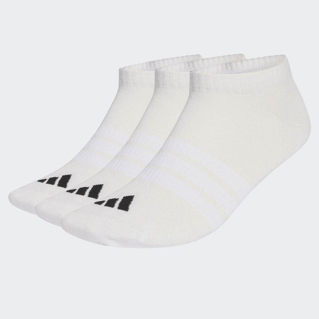 Kit Meia Adidas Invisível 3 Pares