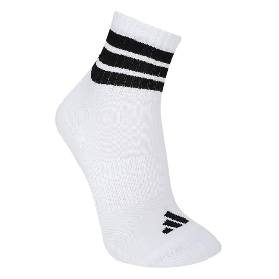 Kit Meia Adidas Mid - 3 Pares