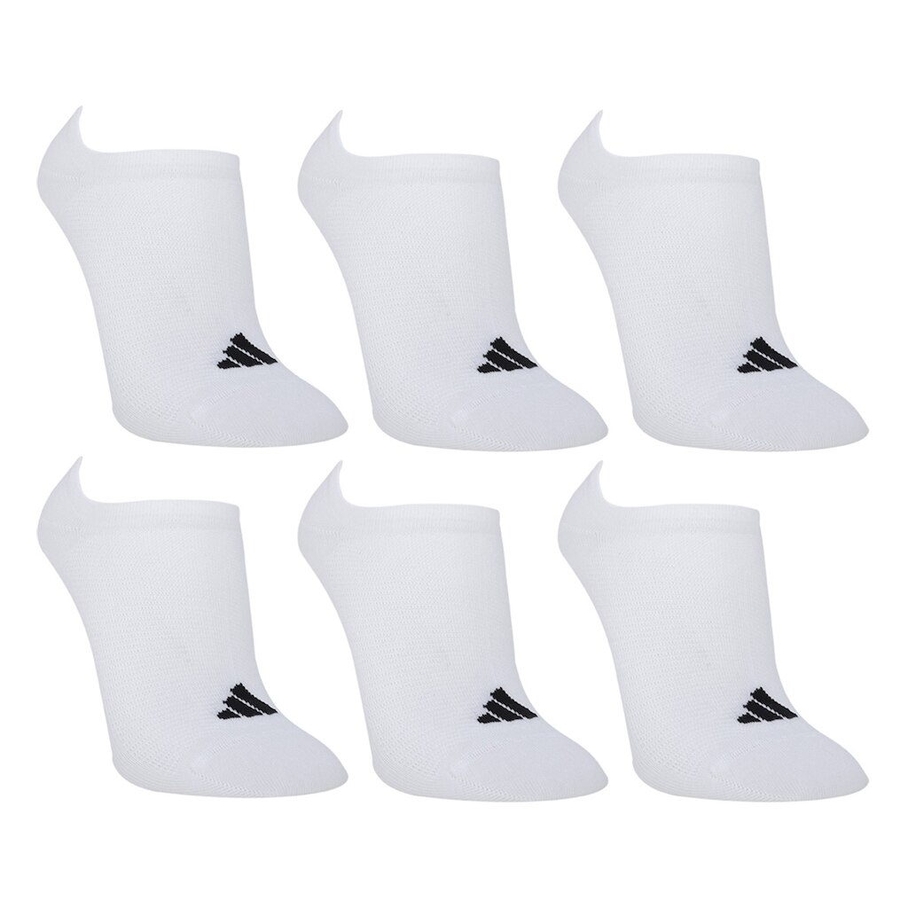 Kit Meia Adidas No Soquete Show 6 Pares