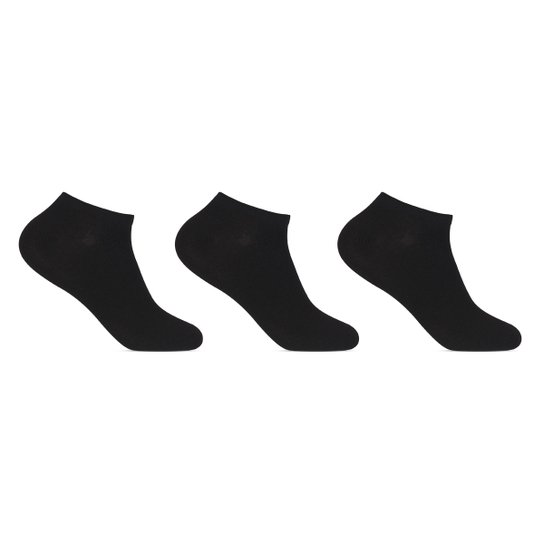 Kit Meia Altomax Sem Cano Com 3 Pares Feminina - Preto é ruim? Kit Meia Altomax Sem Cano Com 3 Pares Feminina - Preto é boa?