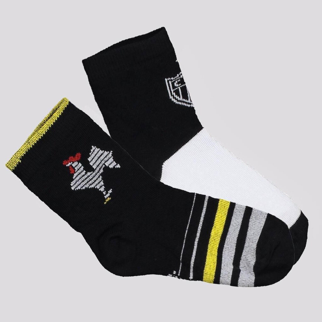 Kit Meia Atlético Mineiro 2 pares Infantil