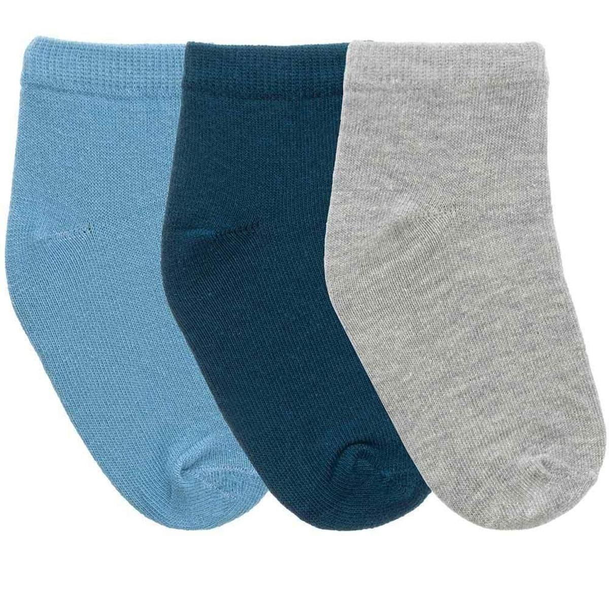 Kit Meia Cano Baixo Infantil STZ 3 Pares 26-29 Color - U Menor preço em Kit Meia Cano Baixo Infantil STZ 3 Pares 26-29 Color - U