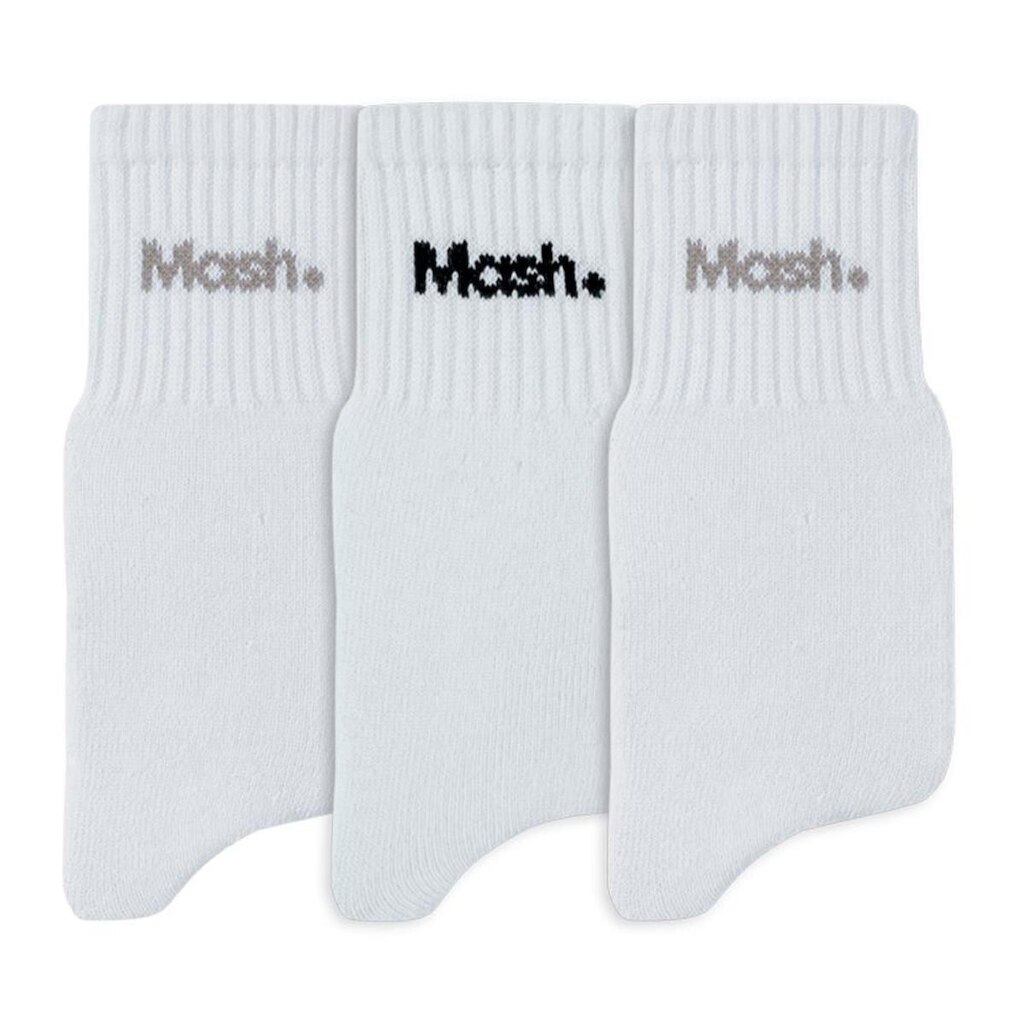 Kit Meia Cano Curto Mash com 3 pares Masculino