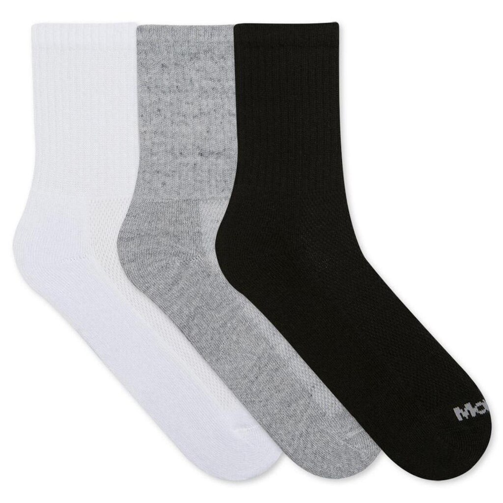 Kit Meia Cano Médio Mash Masculina 3 Pares