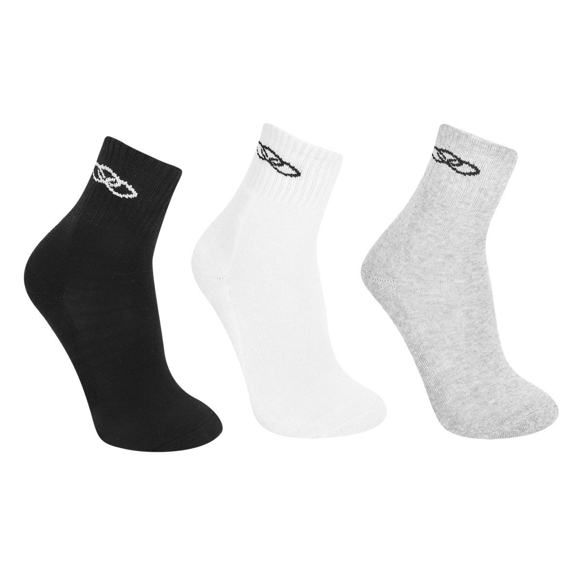 Kit Meia Cano Médio Olympikus Feminina 3 Pares Menor preço em Kit Meia Cano Médio Olympikus Feminina 3 Pares