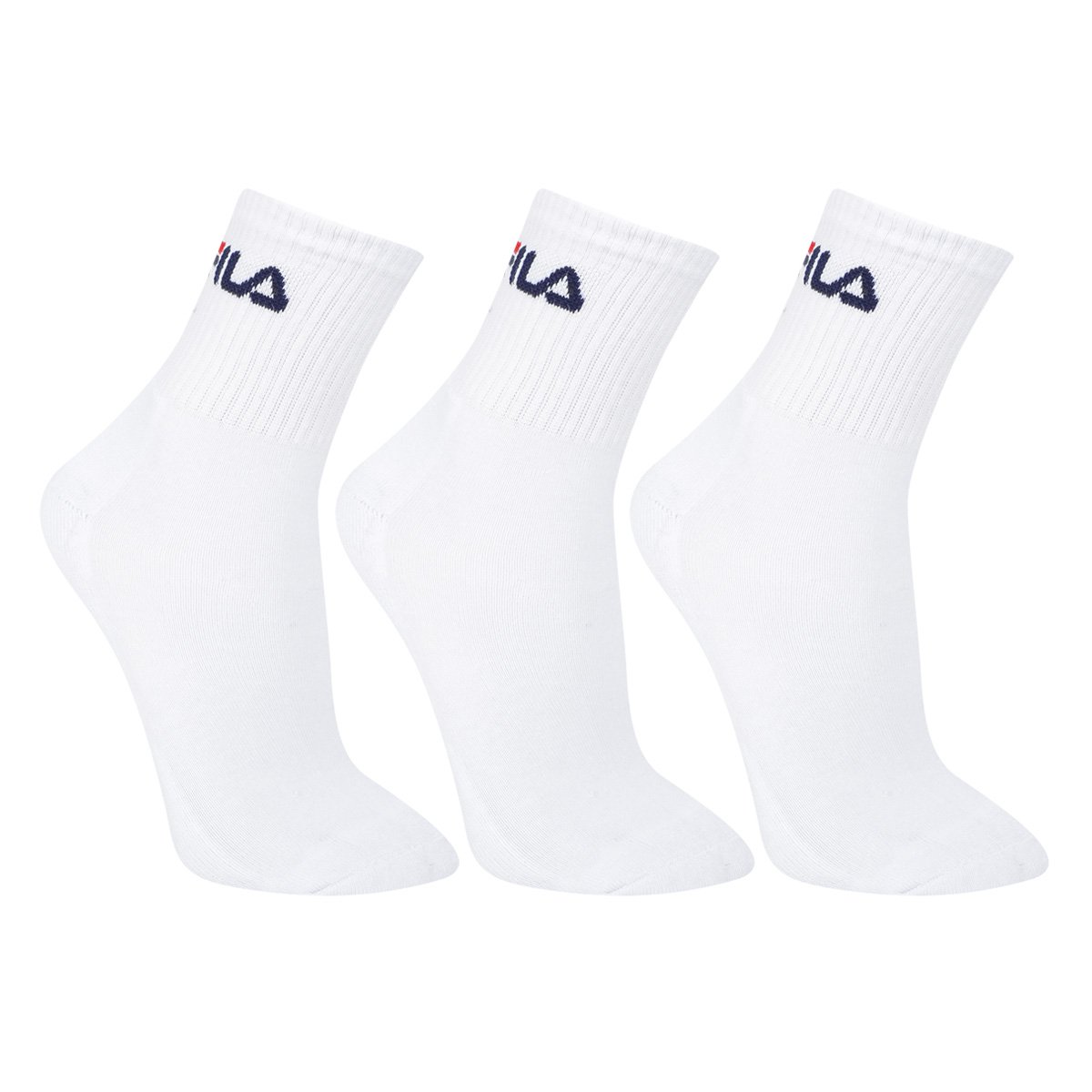 Kit Meia Fila Cano Medio Br C/3 Pares Menor preço em Kit Meia Fila Cano Medio Br C/3 Pares