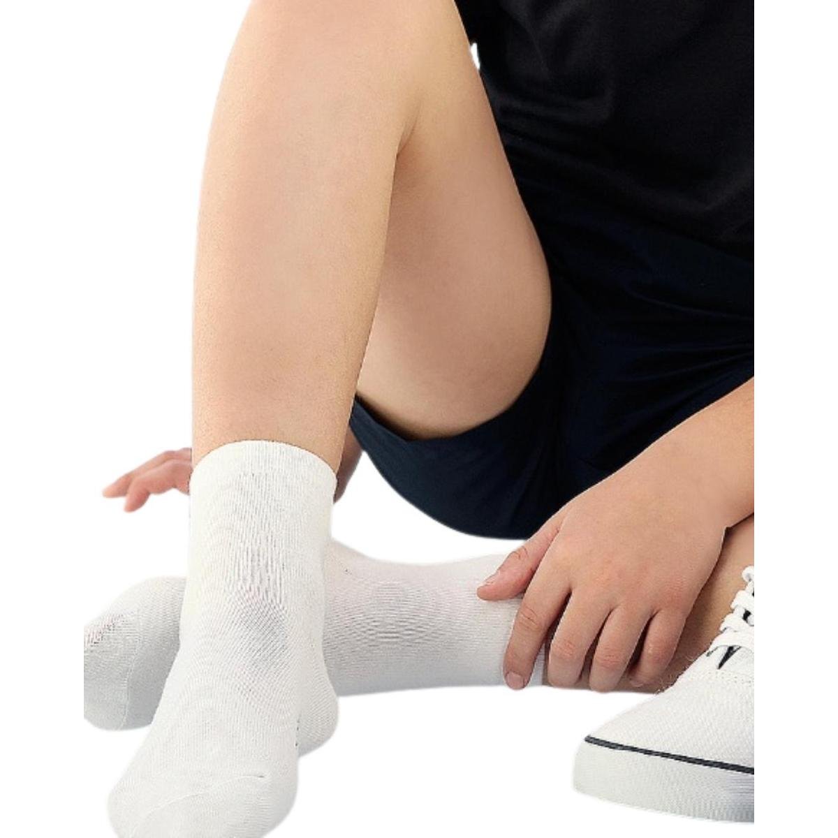 Kit meia infantil cano médio Ogochi
