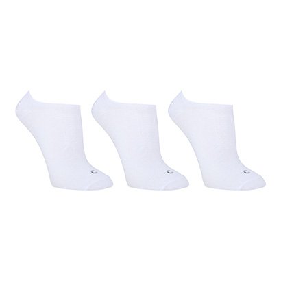 Kit Meia Infantil Cia da Meia Invisível 3 Pares - Unissex