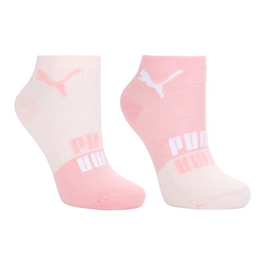 Kit Meia Infantil Puma Cano Curto Feminina 2 Pares - Rosa é ruim? Kit Meia Infantil Puma Cano Curto Feminina 2 Pares - Rosa é boa?