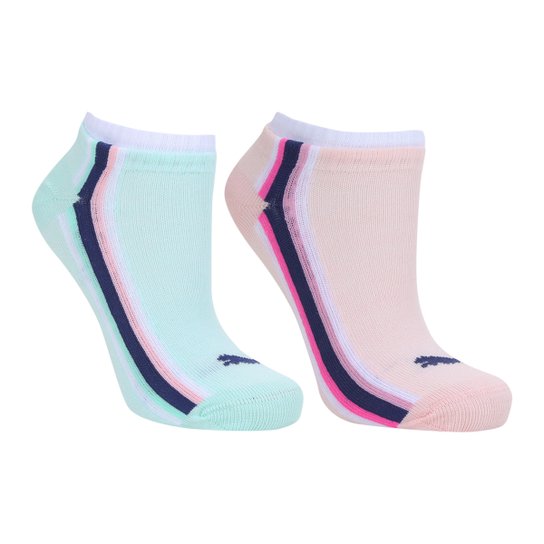 Kit Meia Infantil Puma Cano Médio Com 2 Pares - Rosa+Verde é ruim? Kit Meia Infantil Puma Cano Médio Com 2 Pares - Rosa+Verde é boa?