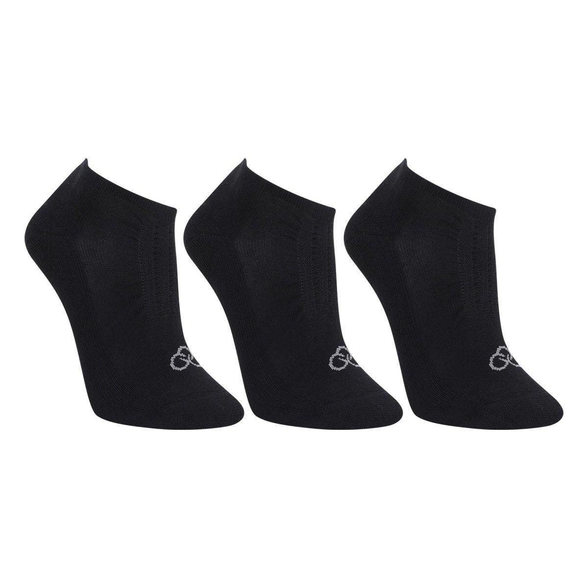 Kit Meia Invisível Olympikus C/ 3 Pares Masculina Menor preço em Kit Meia Invisível Olympikus C/ 3 Pares Masculina