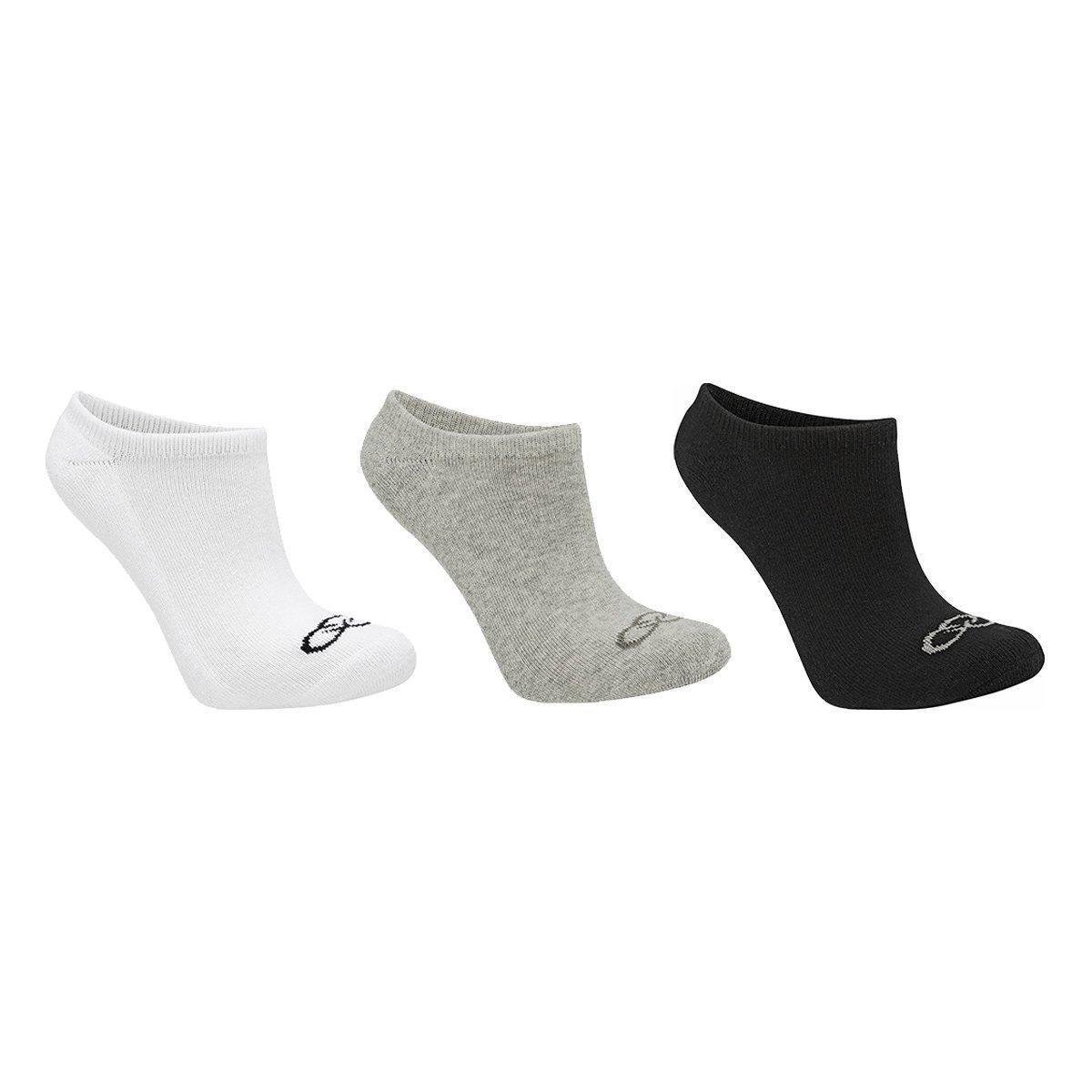 Kit Meia Invisível Olympikus C/ 3 Pares Masculina Menor preço em Kit Meia Invisível Olympikus C/ 3 Pares Masculina