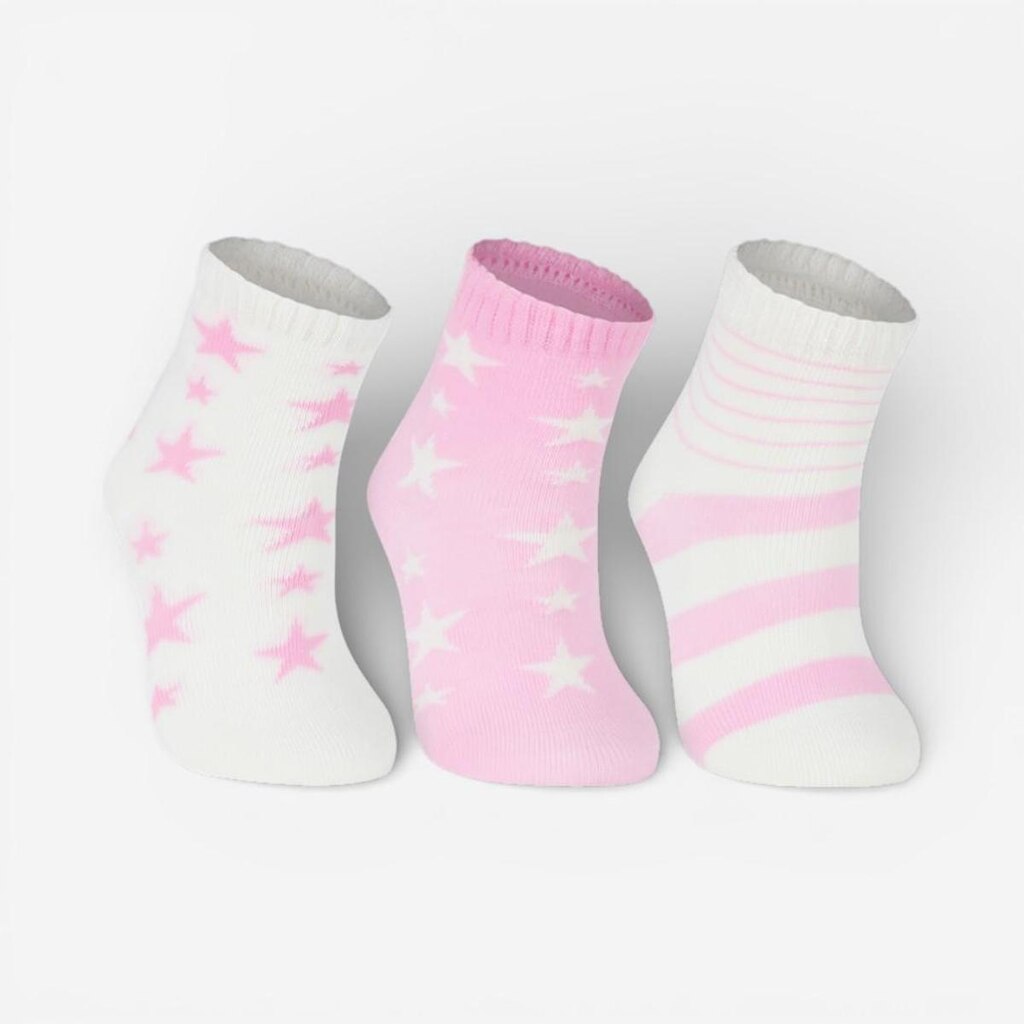 Kit Meia Lupo Bebê Com 3 Pares